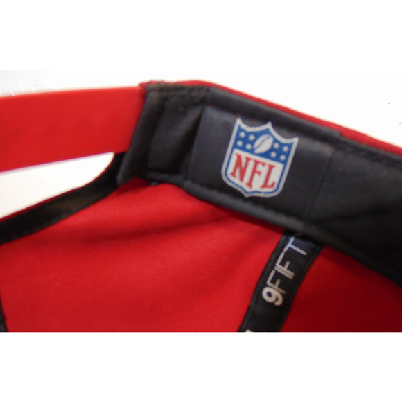 New Era San Francisco 49ers Red SnapBack Hat Side One Size NFL Team 9Fifty 950 - Picture 10 of 11